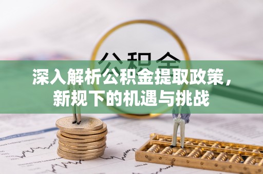 梨树深入解析公积金提取政策，新规下的机遇与挑战