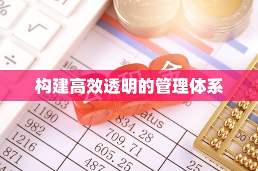 梨树构建高效透明的管理体系