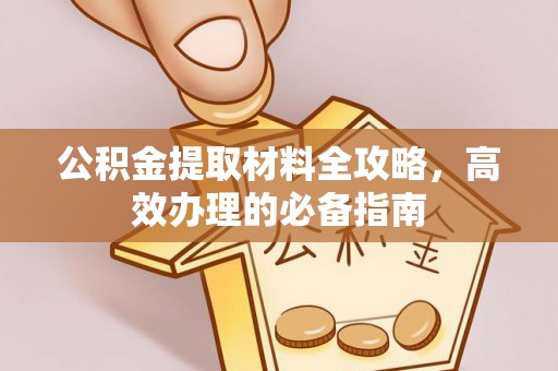 梨树公积金提取材料全攻略，高效办理的必备指南