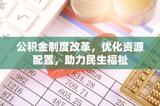 梨树公积金制度改革，优化资源配置，助力民生福祉