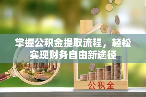 梨树掌握公积金提取流程，轻松实现财务自由新途径