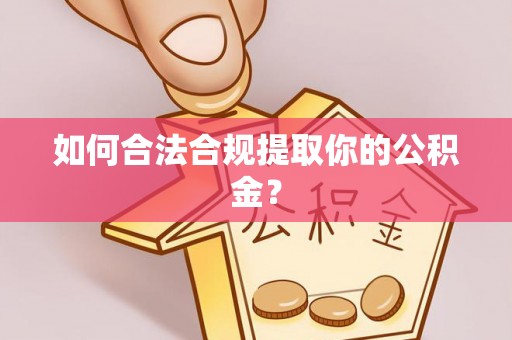 梨树如何合法合规提取你的公积金？